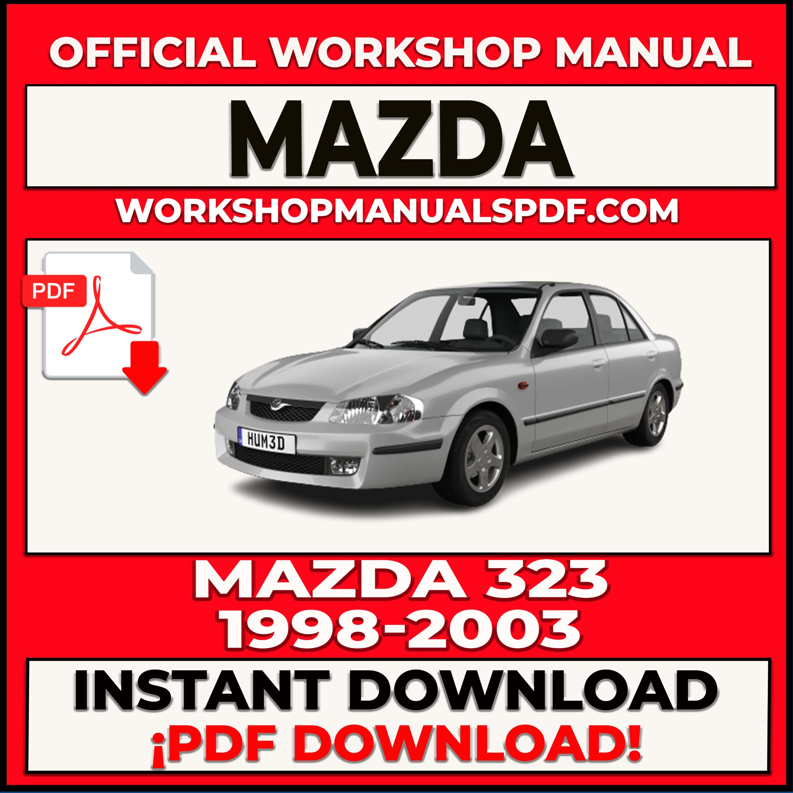 Mazda 323 (1998-2003) Workshop Repair Manual