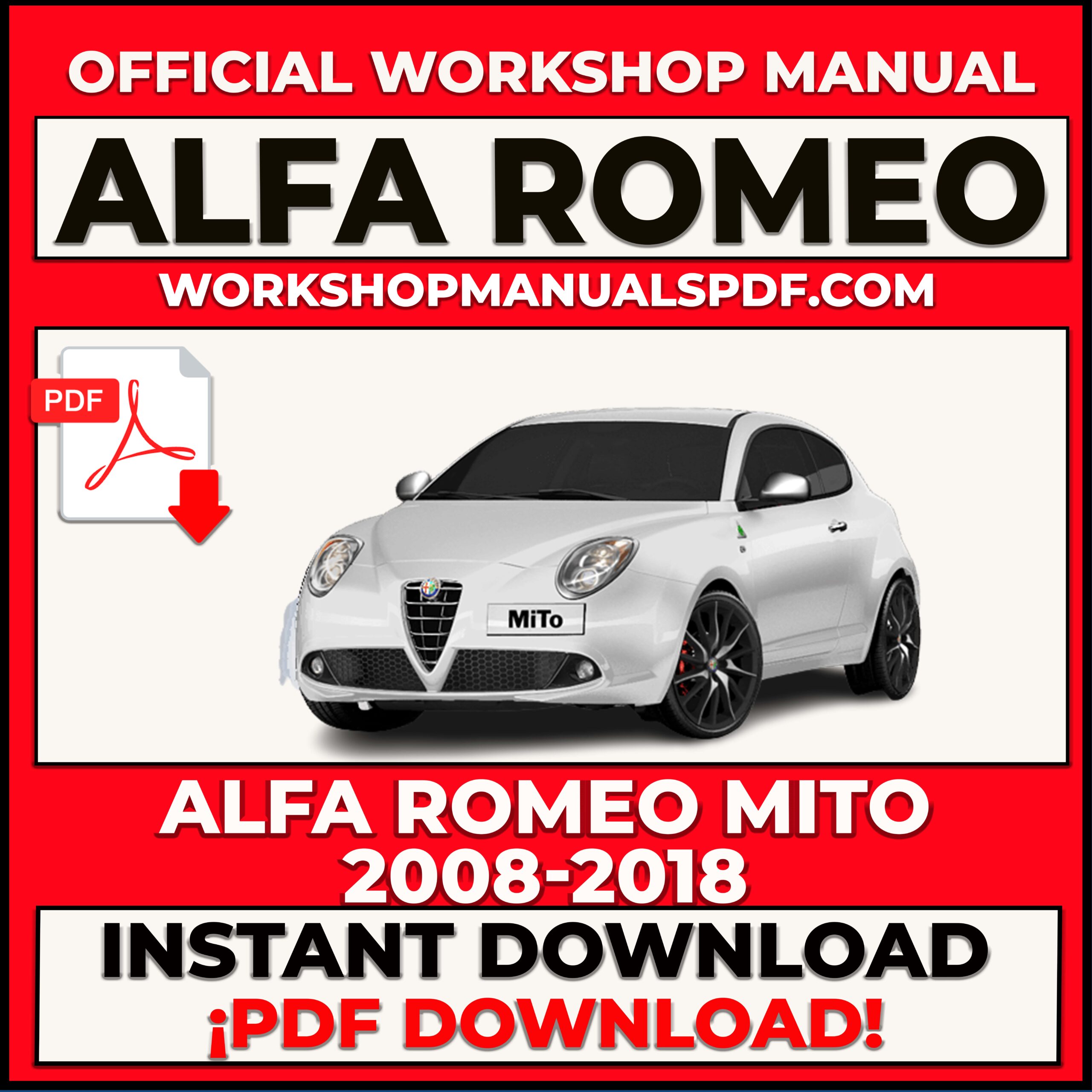 Alfa Romeo MiTo Workshop Repair Manual