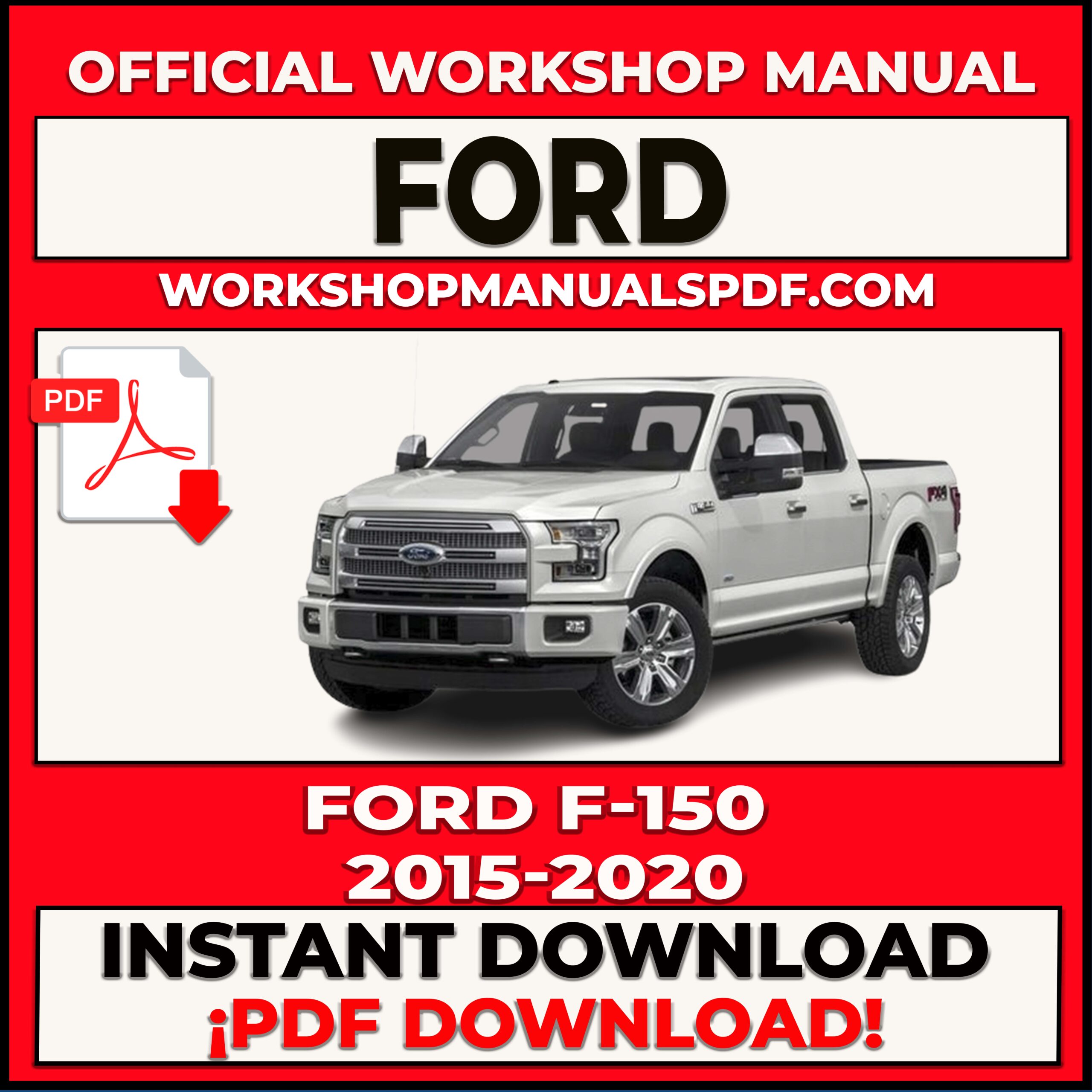 Ford F-150 2015-2020 Workshop Repair Manual