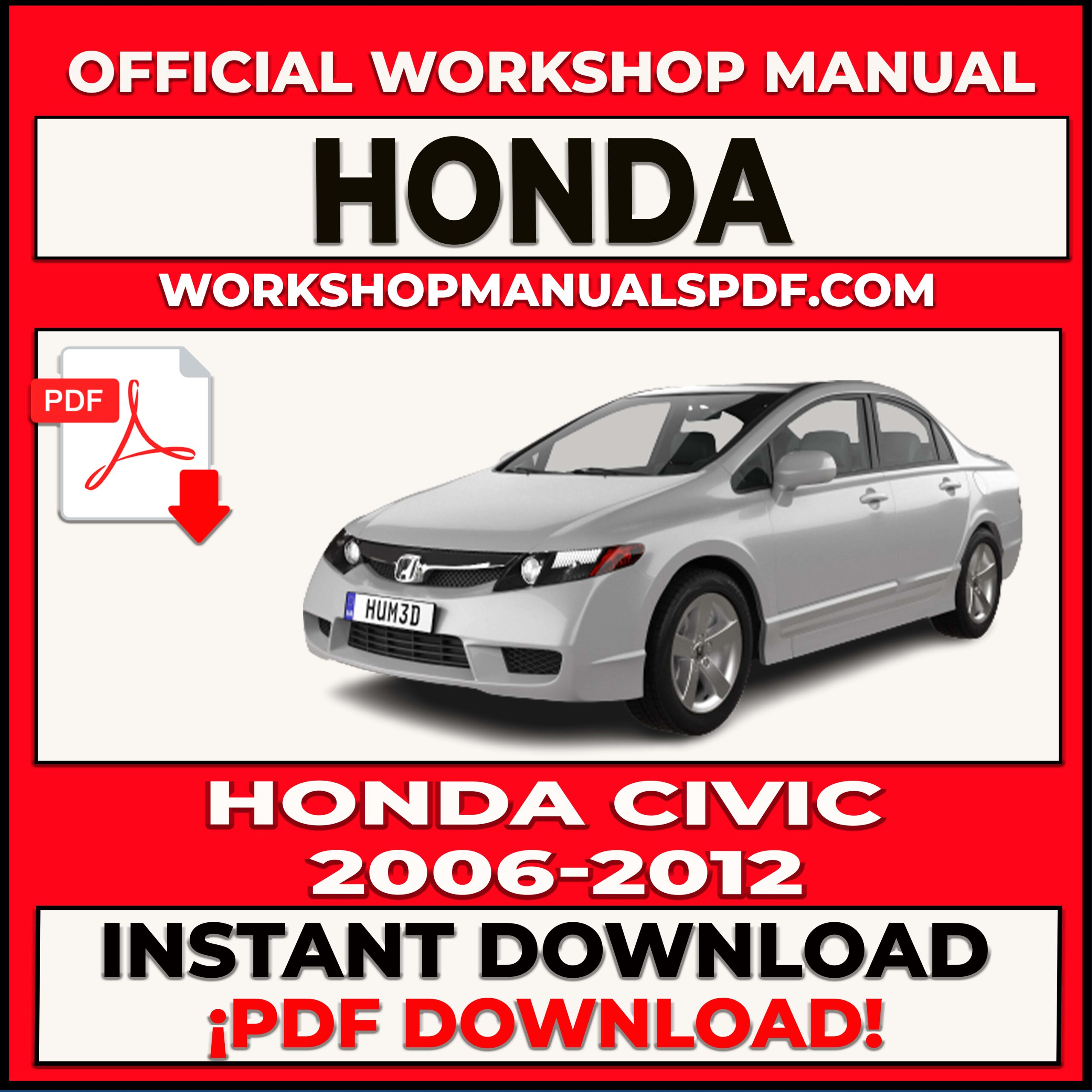 Honda Civic 2006-2012 Workshop Repair Manual