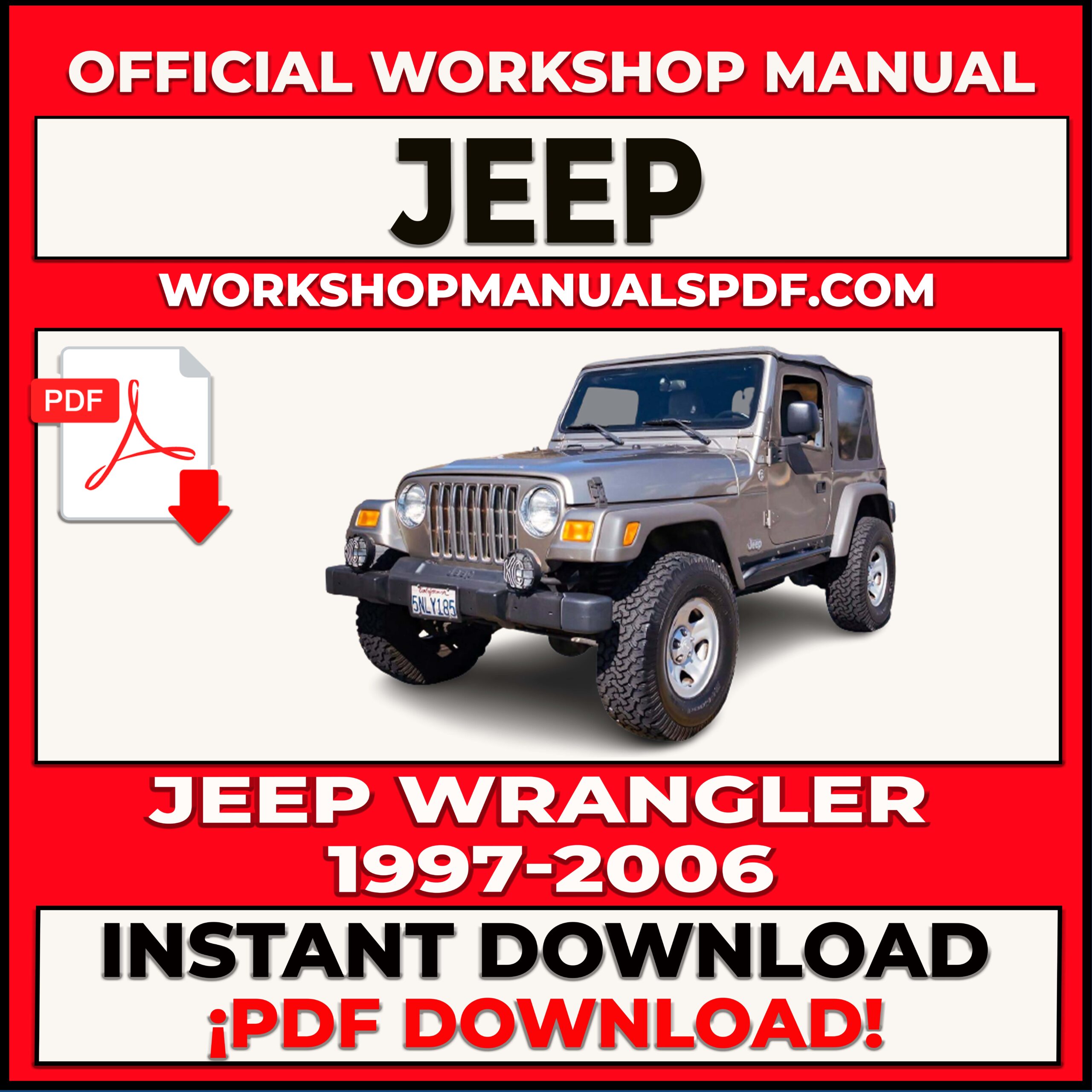 Jeep Wrangler 1997-2006 Workshop Manual