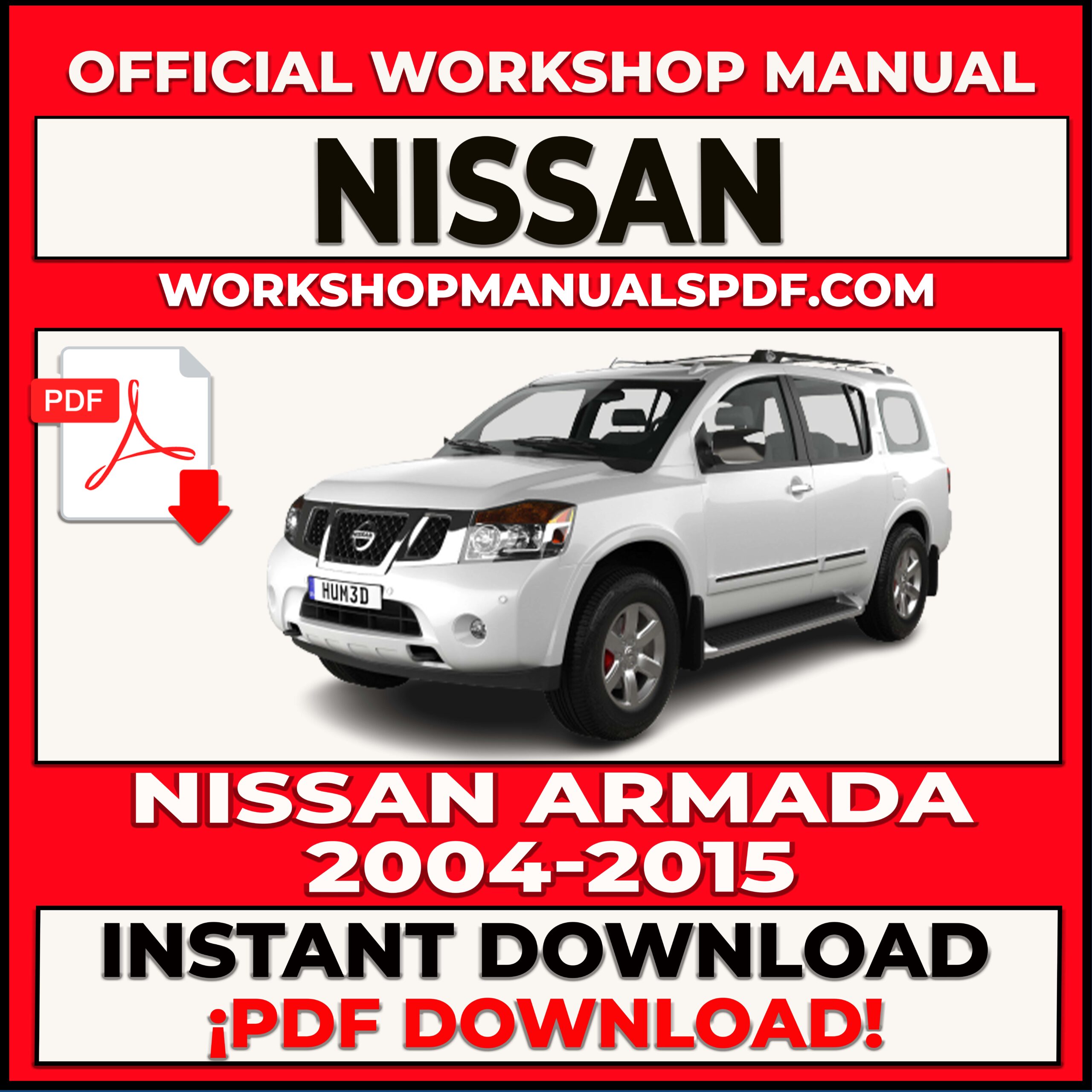Nissan Armada 2004-2015 Workshop Repair Manual