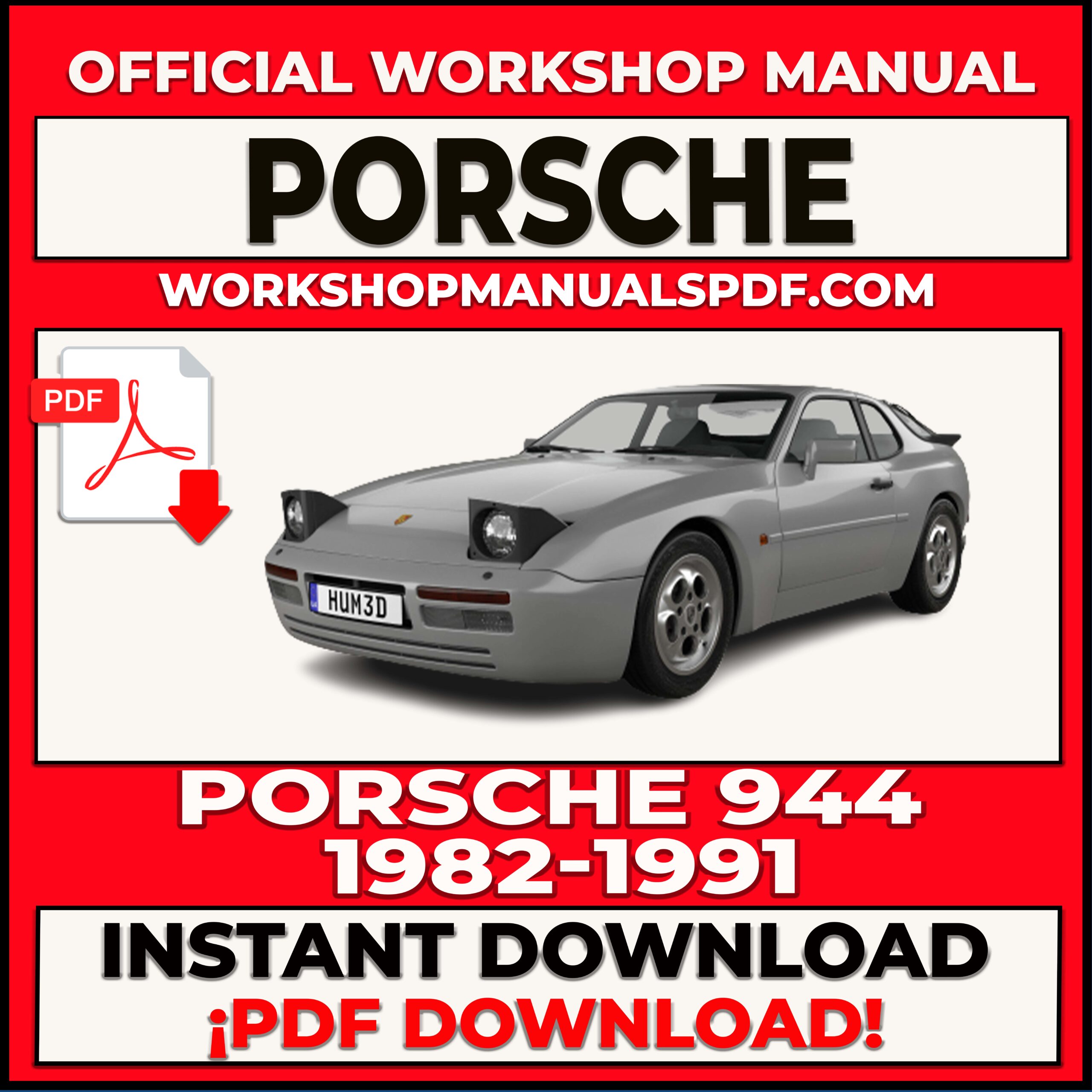 Porsche 944 (19821991) Repair Manual