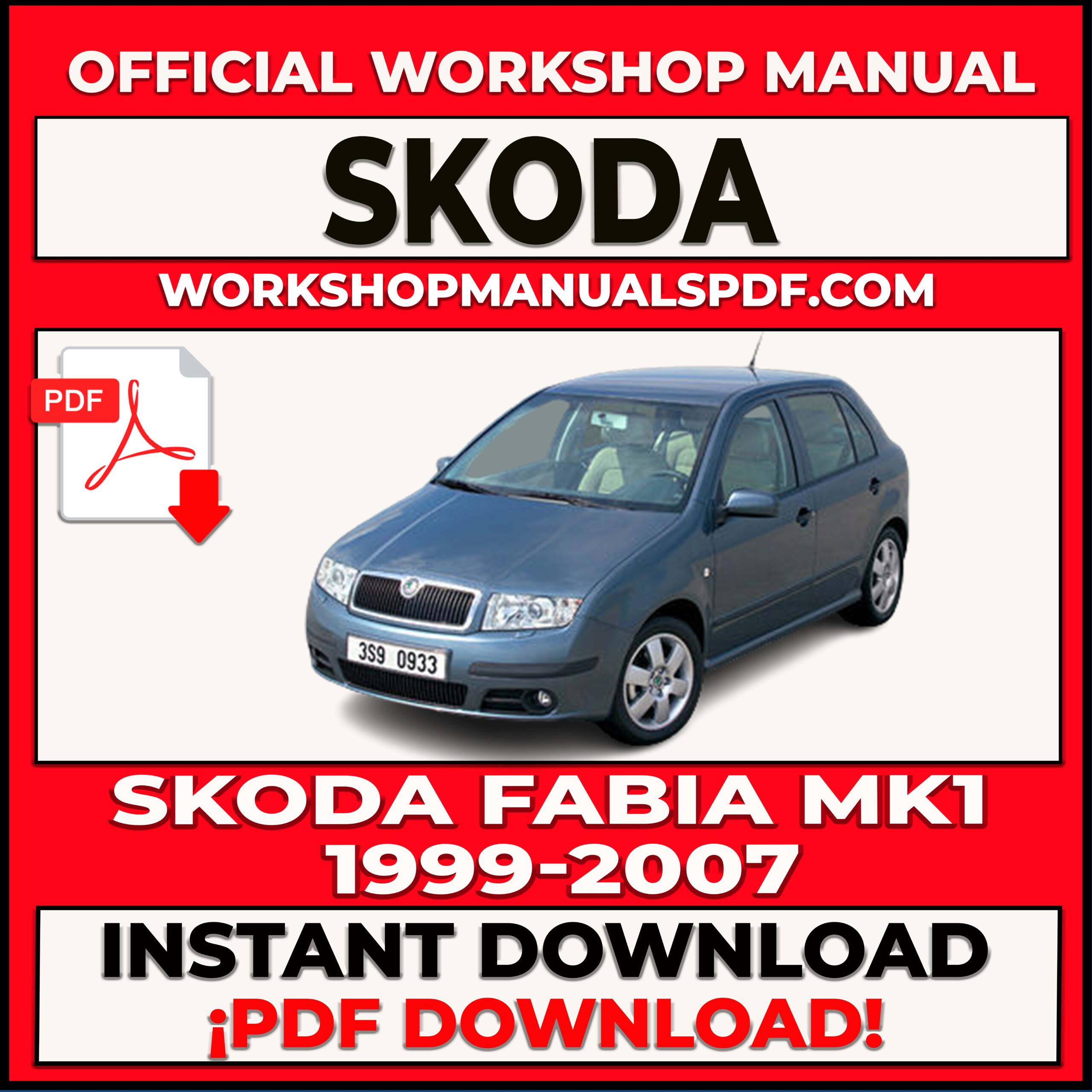 Skoda Fabia 1999-2007 Workshop Repair Manual