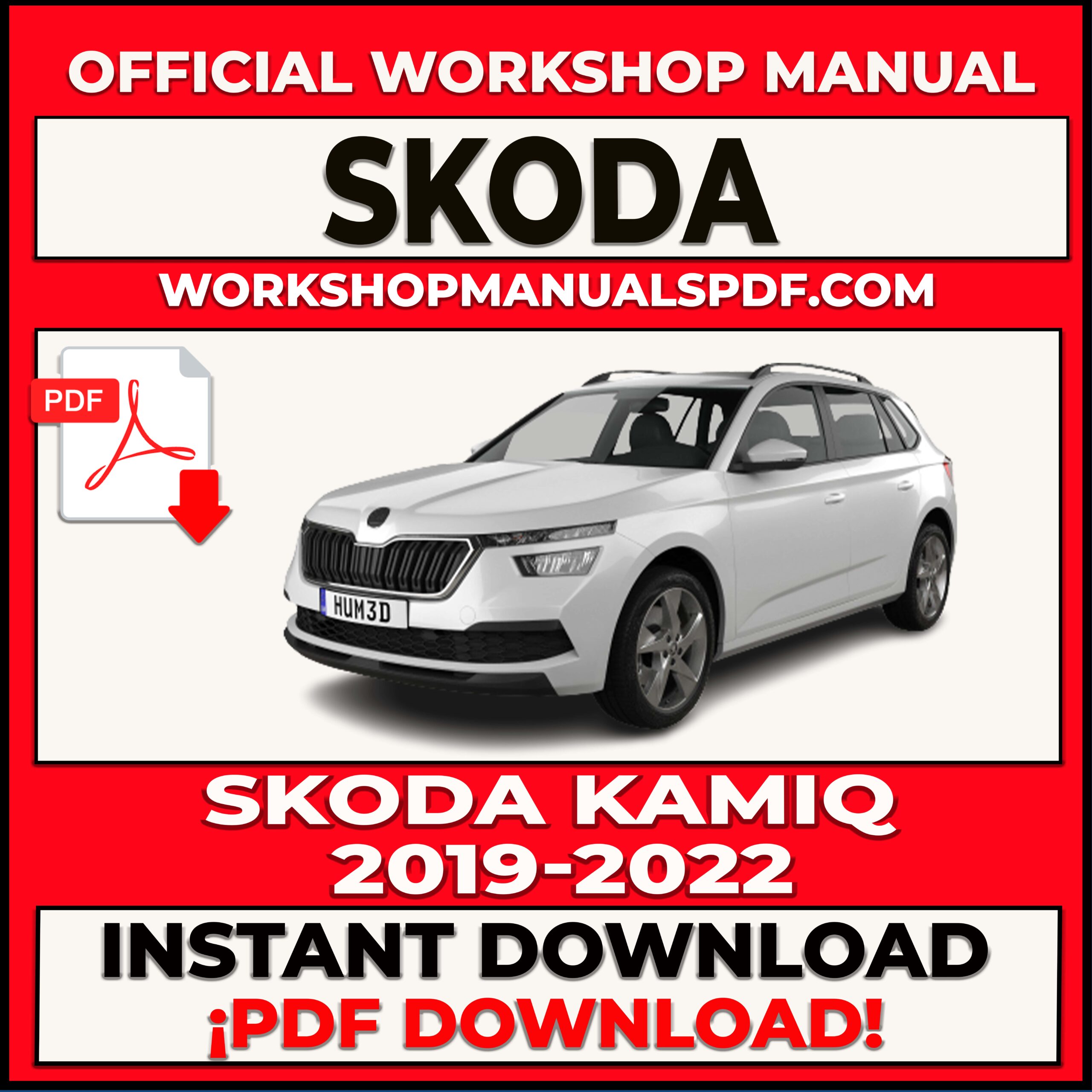 Skoda Kamiq 2019-2022 Workshop Repair Manual