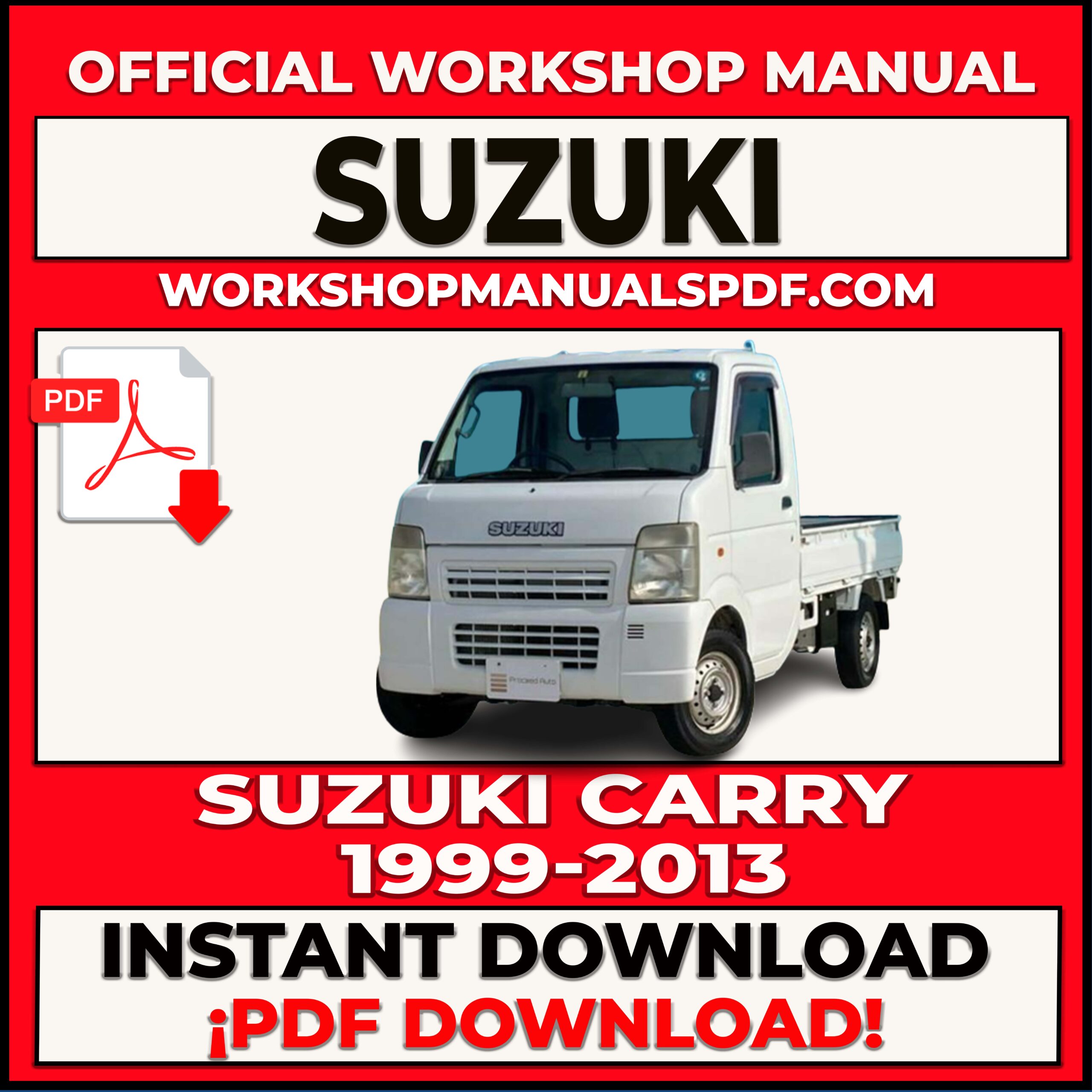 Suzuki Carry 1999-2013 Workshop Repair Manual